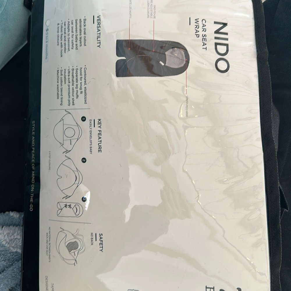 7 am  Enfant brand 
car seat wrap
Brand new. Never used